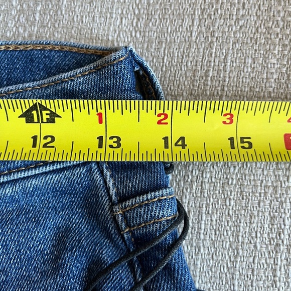 Re/Done Jeans Women’s 26 90s High Rise Ankle Crop Jean Cadet Indigo NWT - Picture 11 of 13